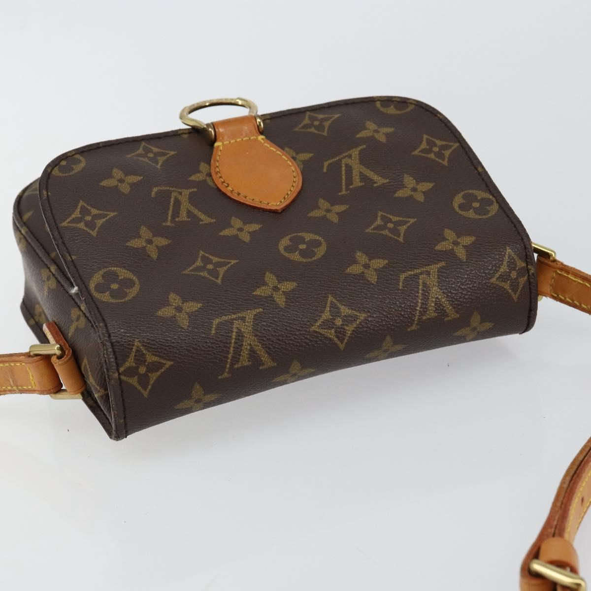 LOUIS VUITTON Monogram Saint Cloud MM Shoulder Bag M51243 LV Auth 144235