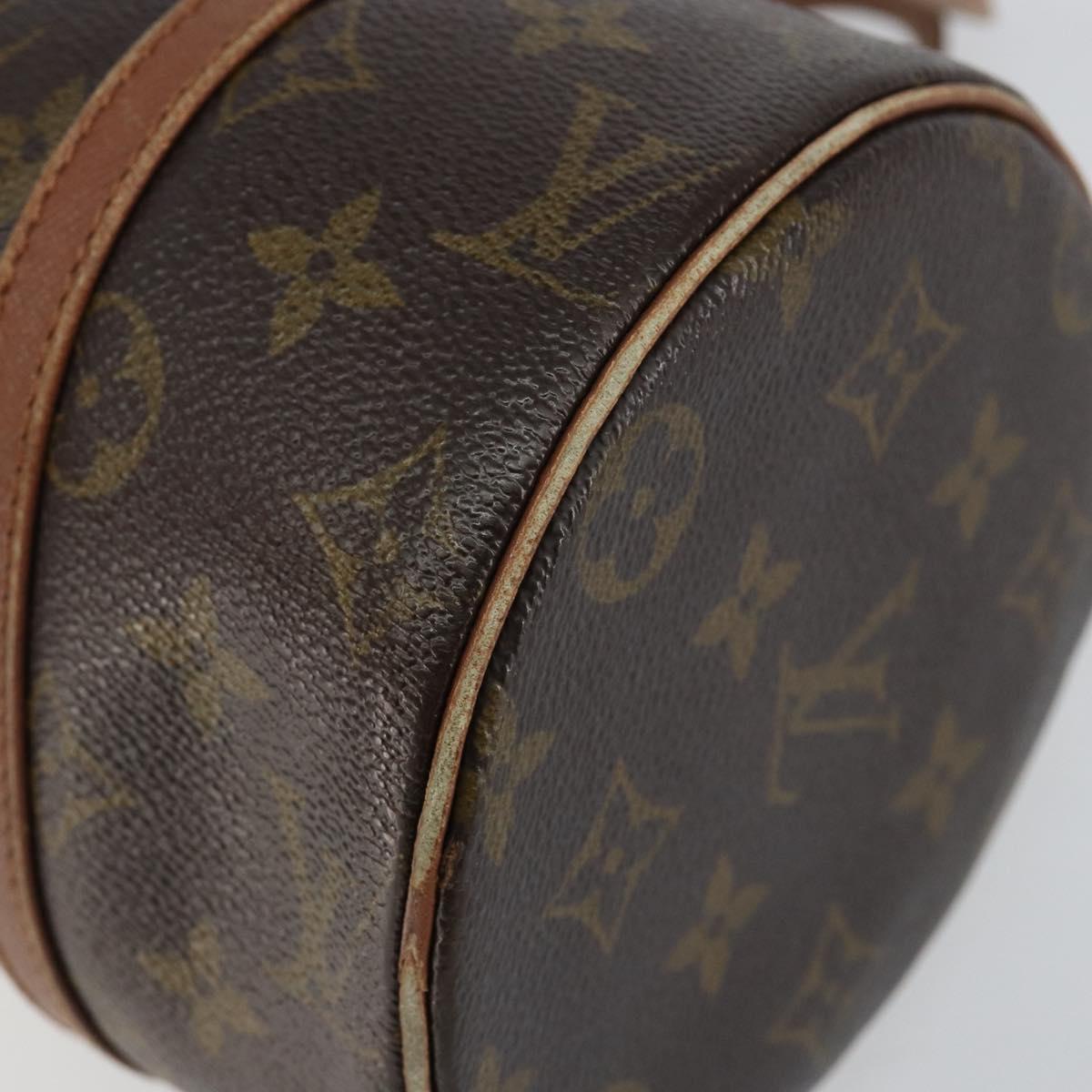 LOUIS VUITTON Monogram Papillon 26 Hand Bag M51386 LV Auth 144236