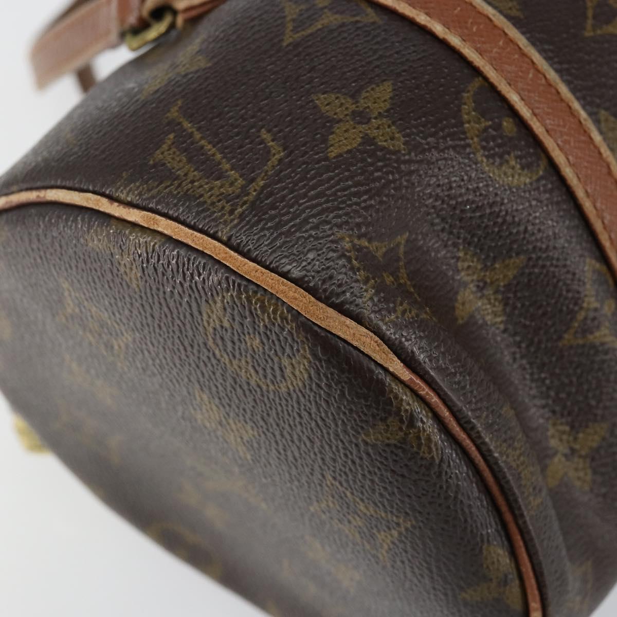 LOUIS VUITTON Monogram Papillon 26 Hand Bag M51386 LV Auth 144236