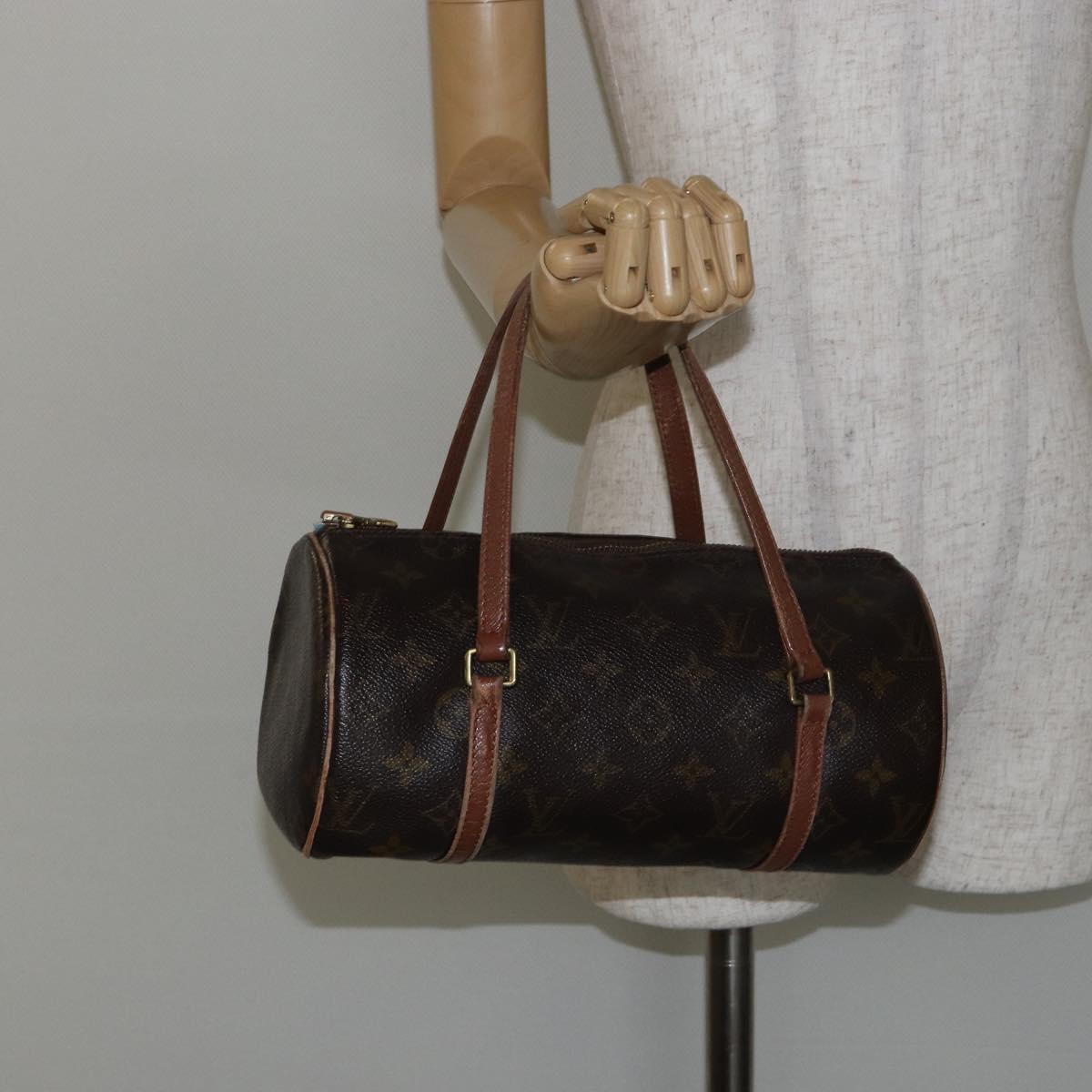 LOUIS VUITTON Monogram Papillon 26 Hand Bag M51386 LV Auth 144236