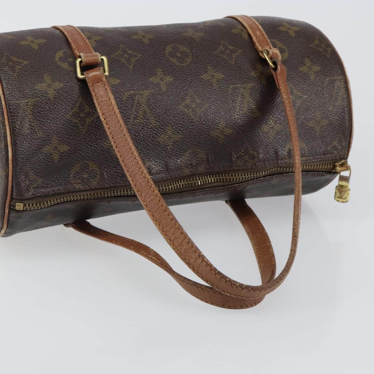 LOUIS VUITTON Monogram Papillon 26 Hand Bag M51386 LV Auth 144236