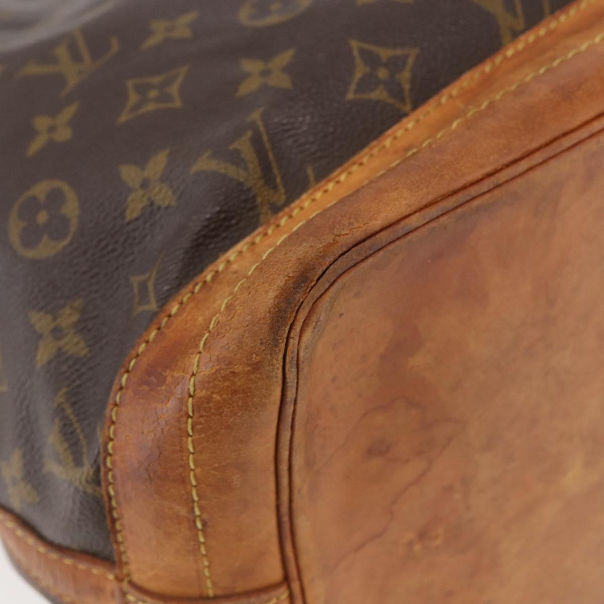 LOUIS VUITTON Monogram Noe Shoulder Bag M42224 LV Auth 144238