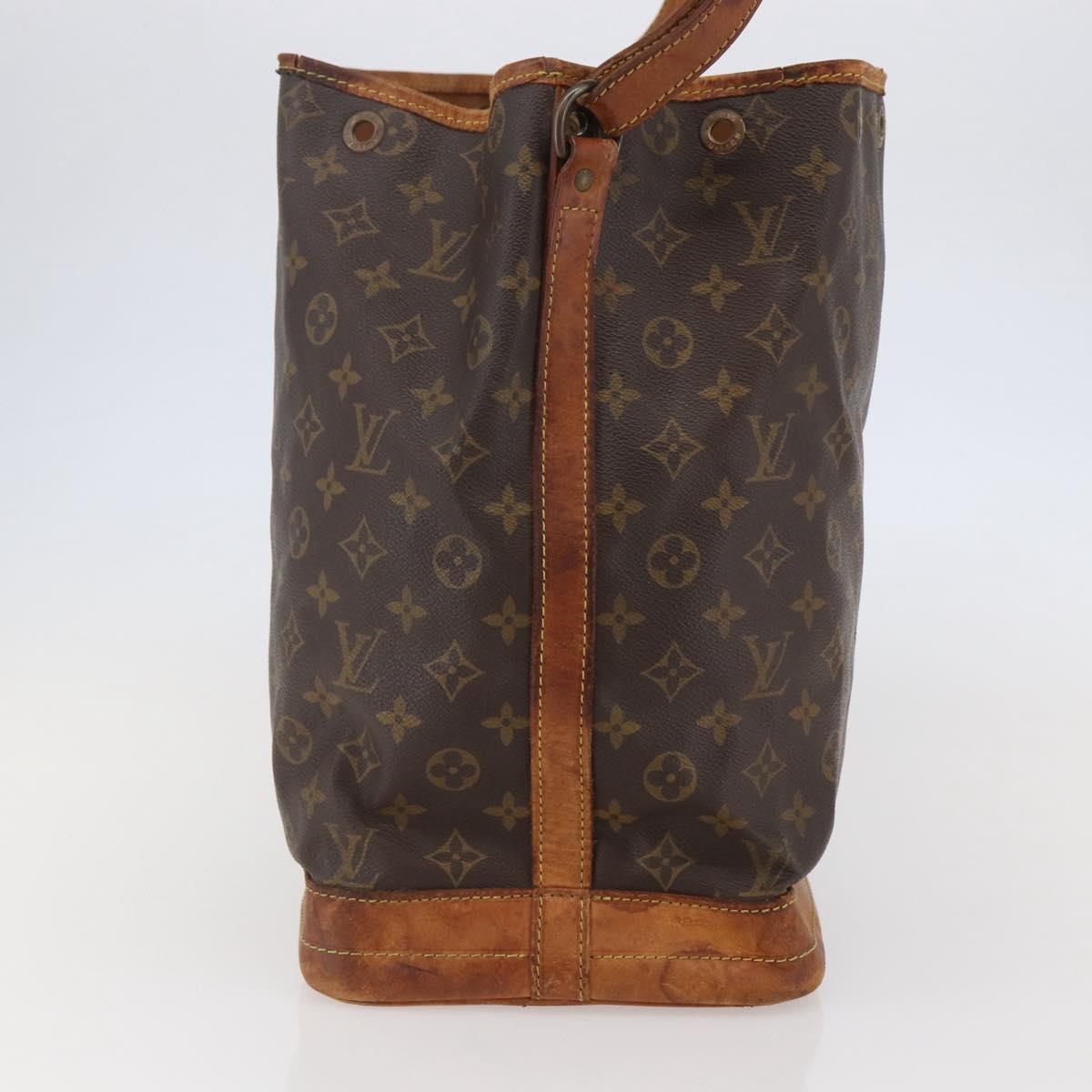 LOUIS VUITTON Monogram Noe Shoulder Bag M42224 LV Auth 144238