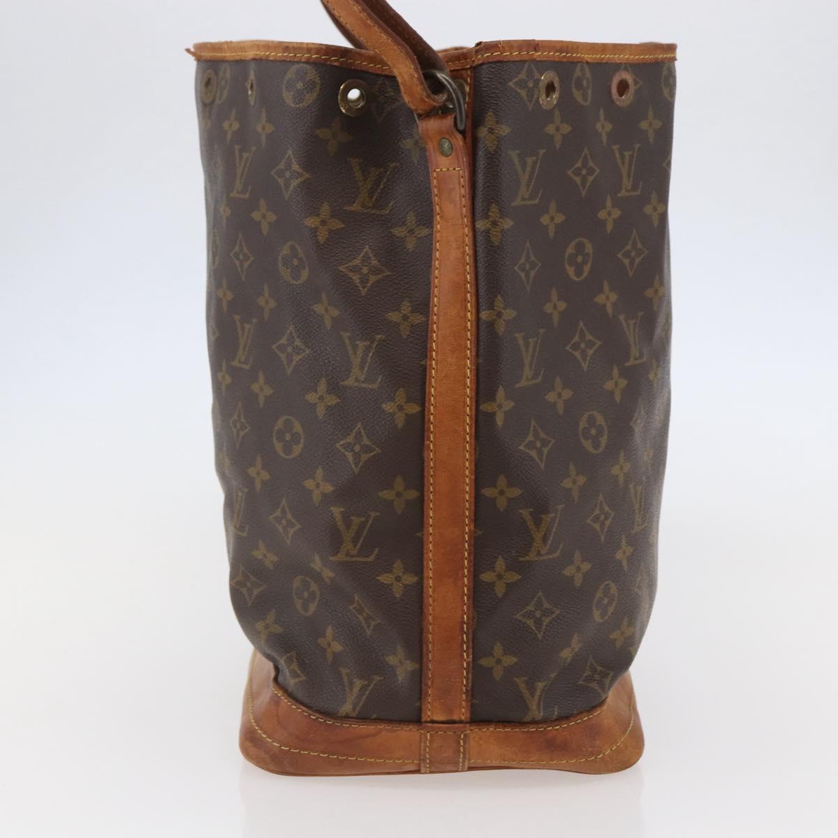 LOUIS VUITTON Monogram Noe Shoulder Bag M42224 LV Auth 144238