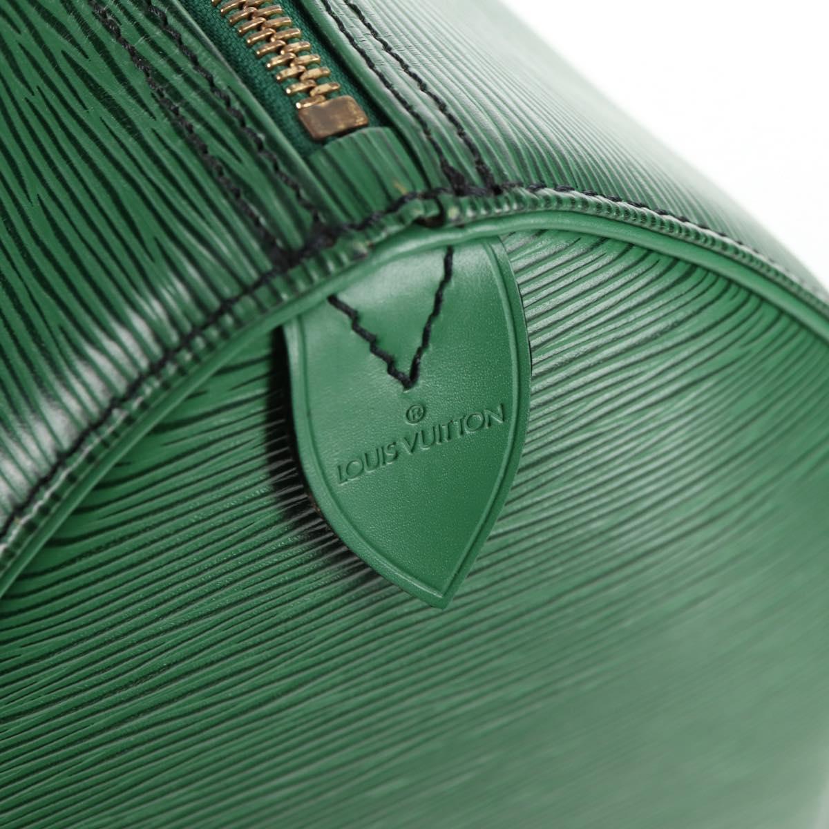 LOUIS VUITTON Epi Speedy 40 Hand Bag Green M42984 LV Auth 144244A