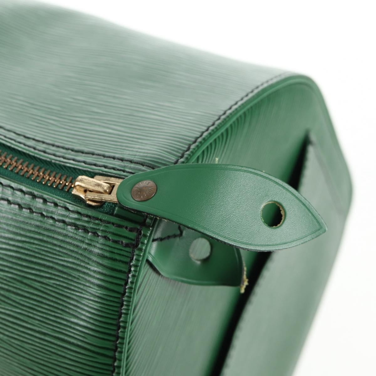 LOUIS VUITTON Epi Speedy 40 Hand Bag Green M42984 LV Auth 144244A
