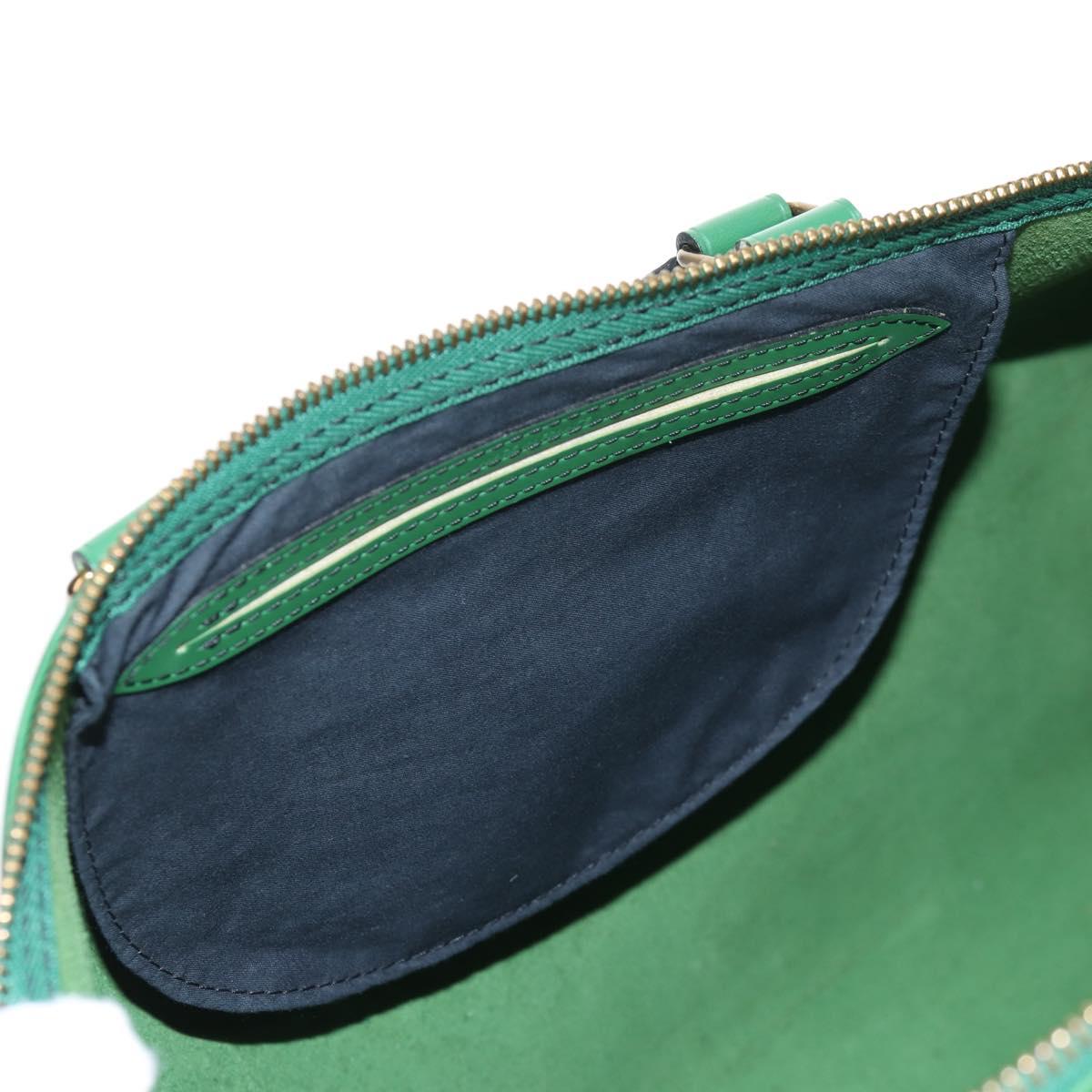 LOUIS VUITTON Epi Speedy 40 Hand Bag Green M42984 LV Auth 144244A