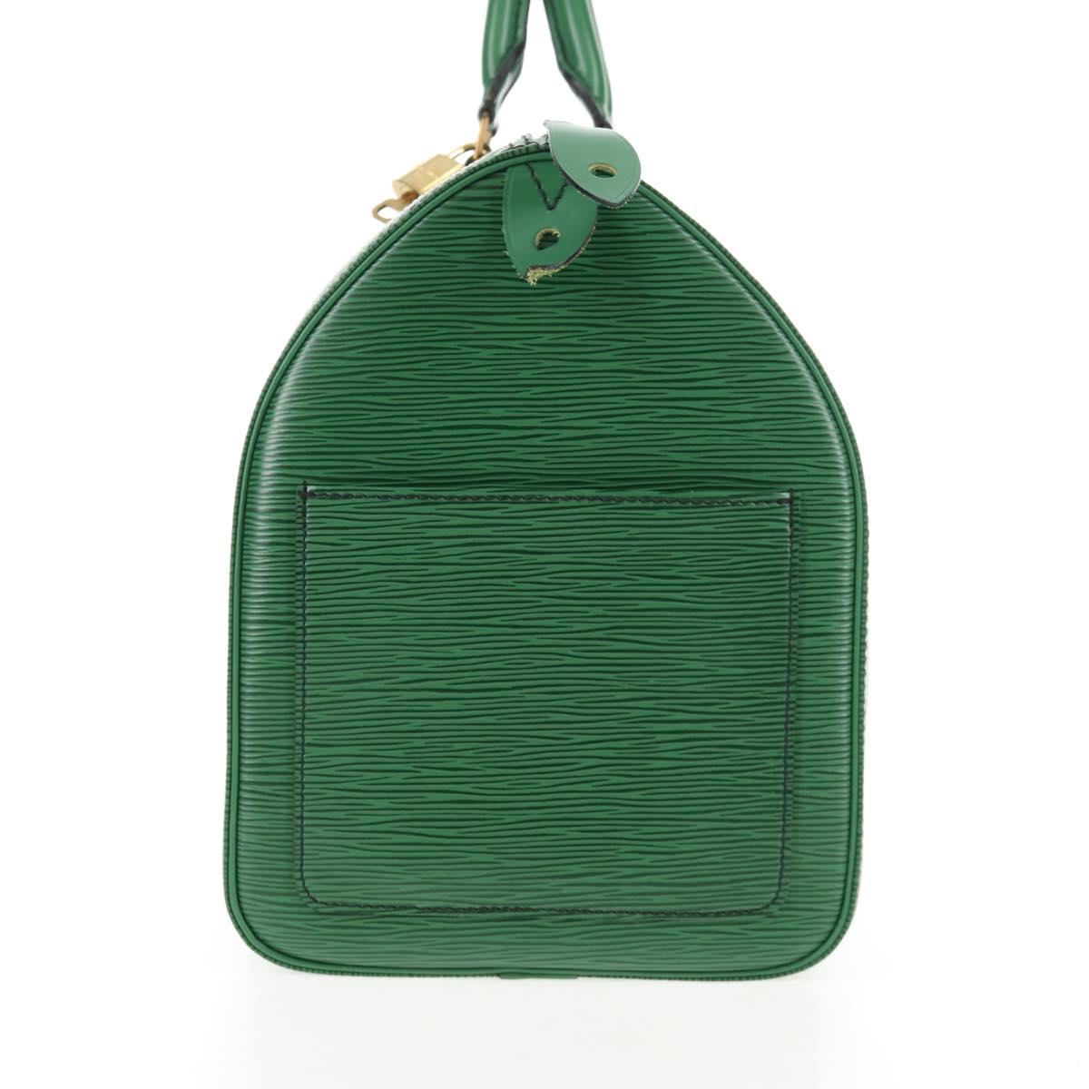 LOUIS VUITTON Epi Speedy 40 Hand Bag Green M42984 LV Auth 144244A