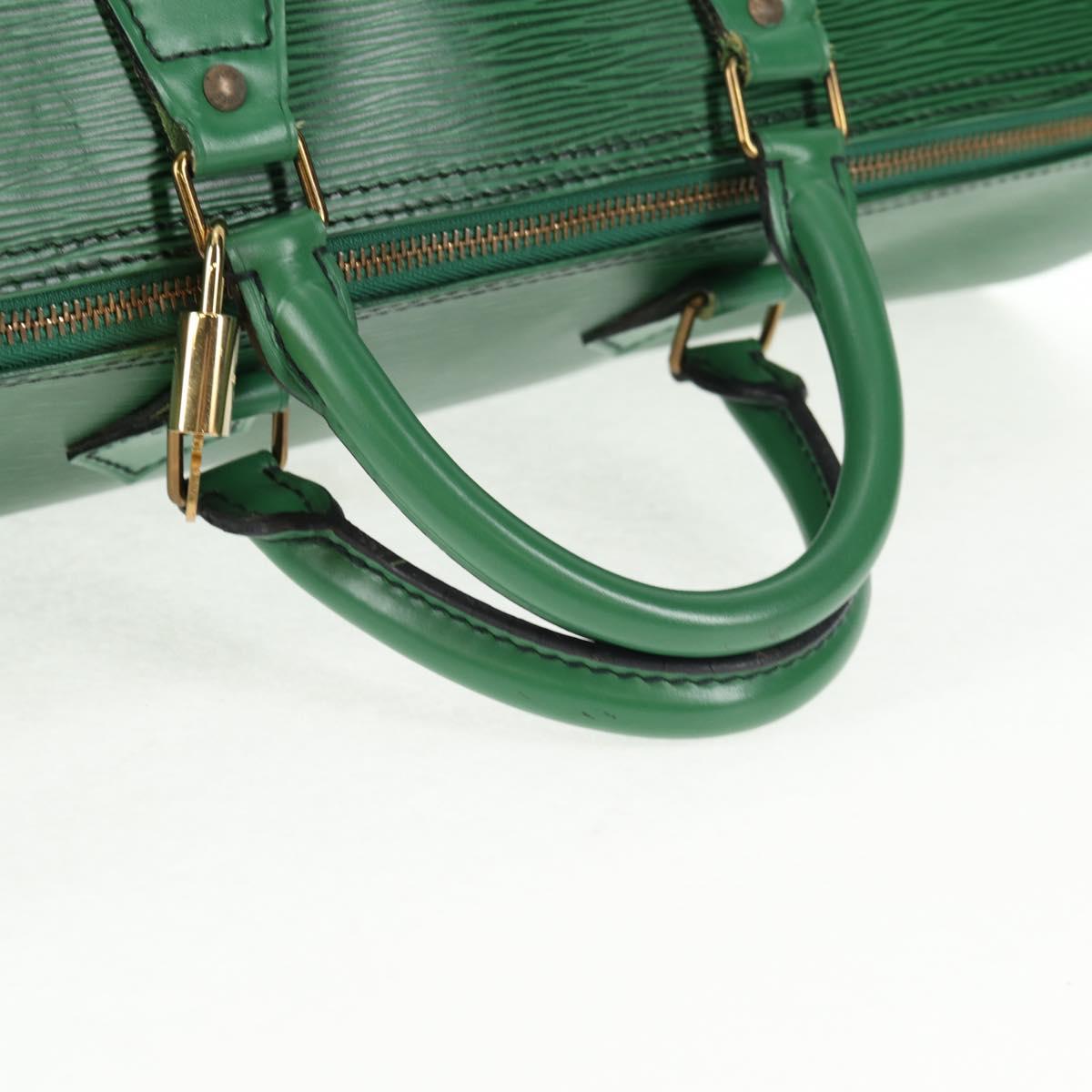 LOUIS VUITTON Epi Speedy 40 Hand Bag Green M42984 LV Auth 144244A
