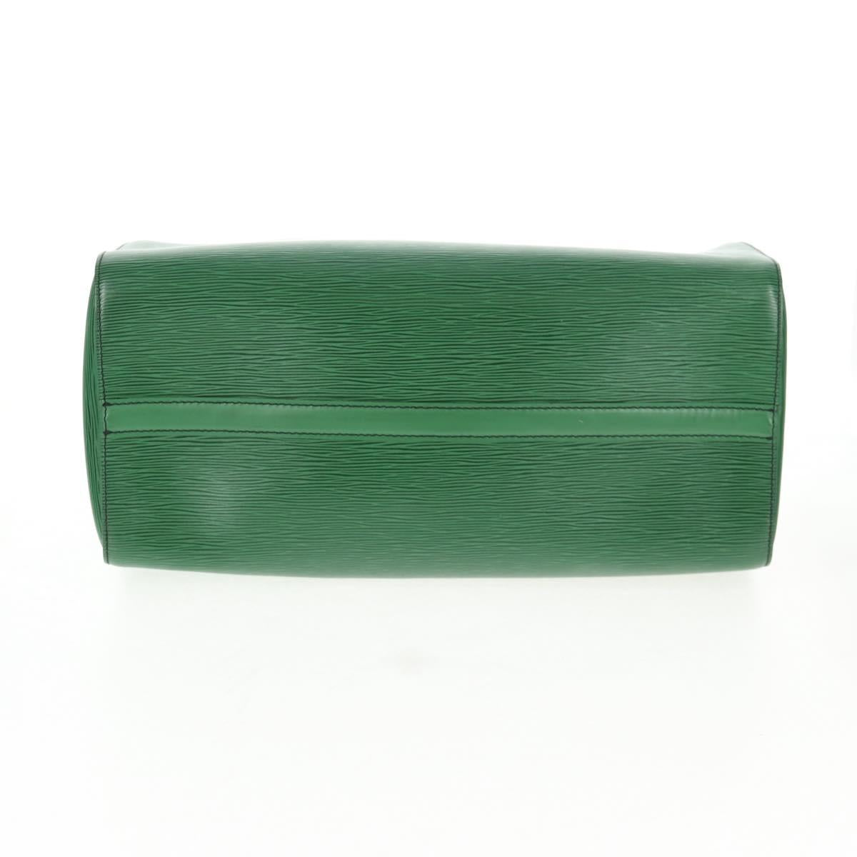LOUIS VUITTON Epi Speedy 40 Hand Bag Green M42984 LV Auth 144244A