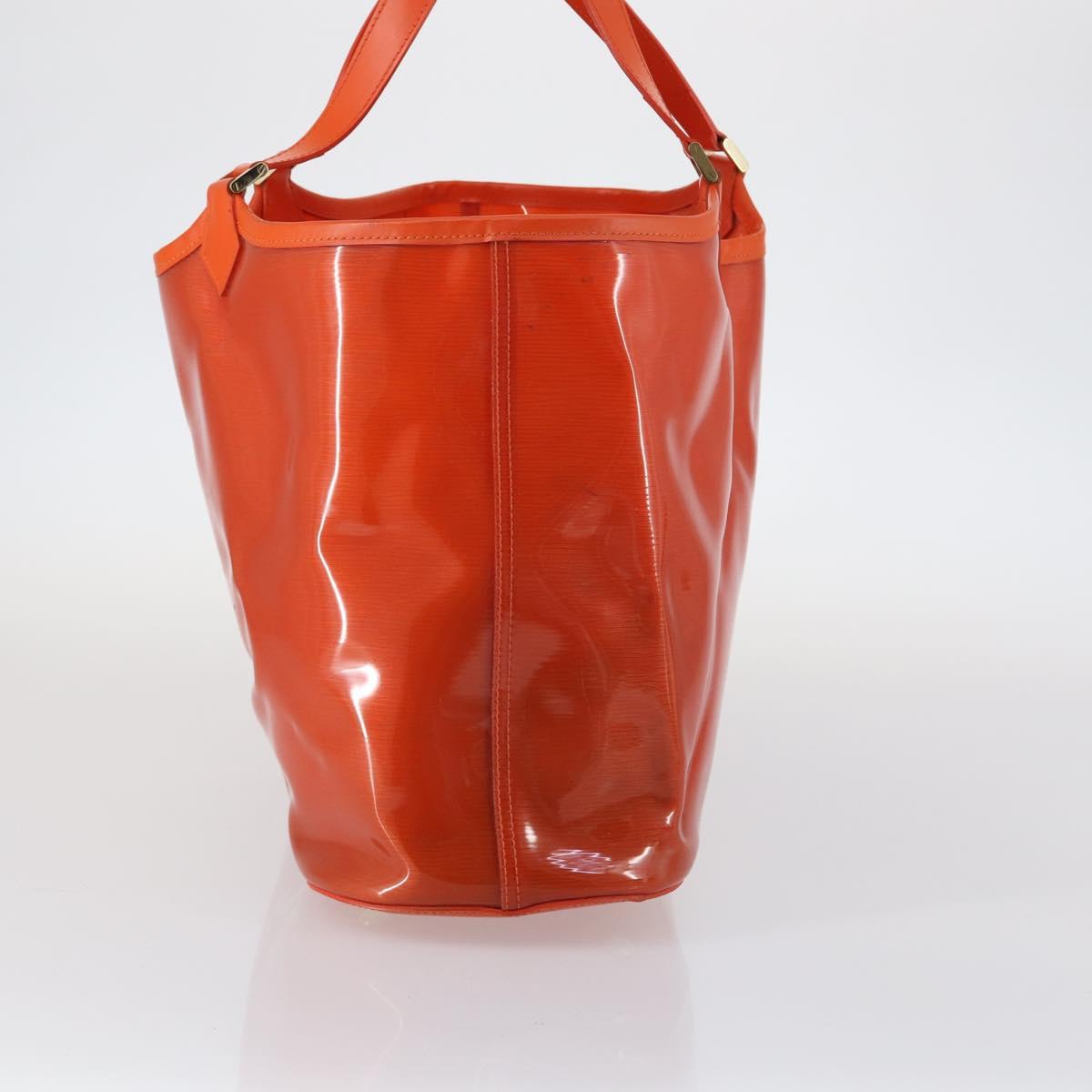 LOUIS VUITTON Epi Plage Lagoon Bay Hand Bag Orange M92264 LV Auth 144245