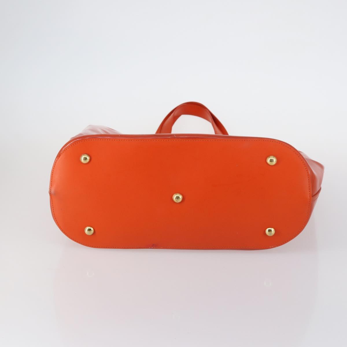 LOUIS VUITTON Epi Plage Lagoon Bay Hand Bag Orange M92264 LV Auth 144245