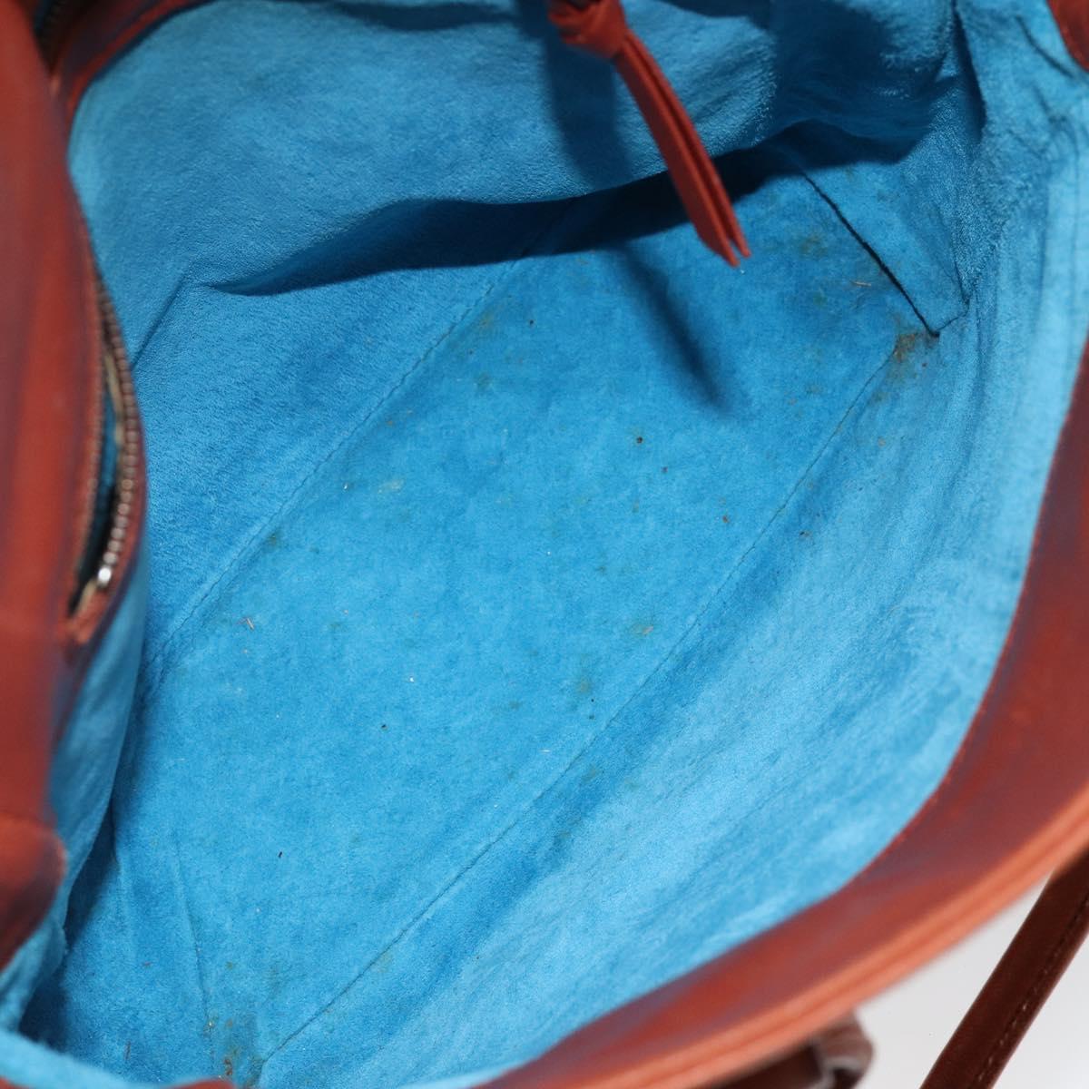 BOTTEGA VENETA INTRECCIATO Hand Bag Leather Brown Auth 144246