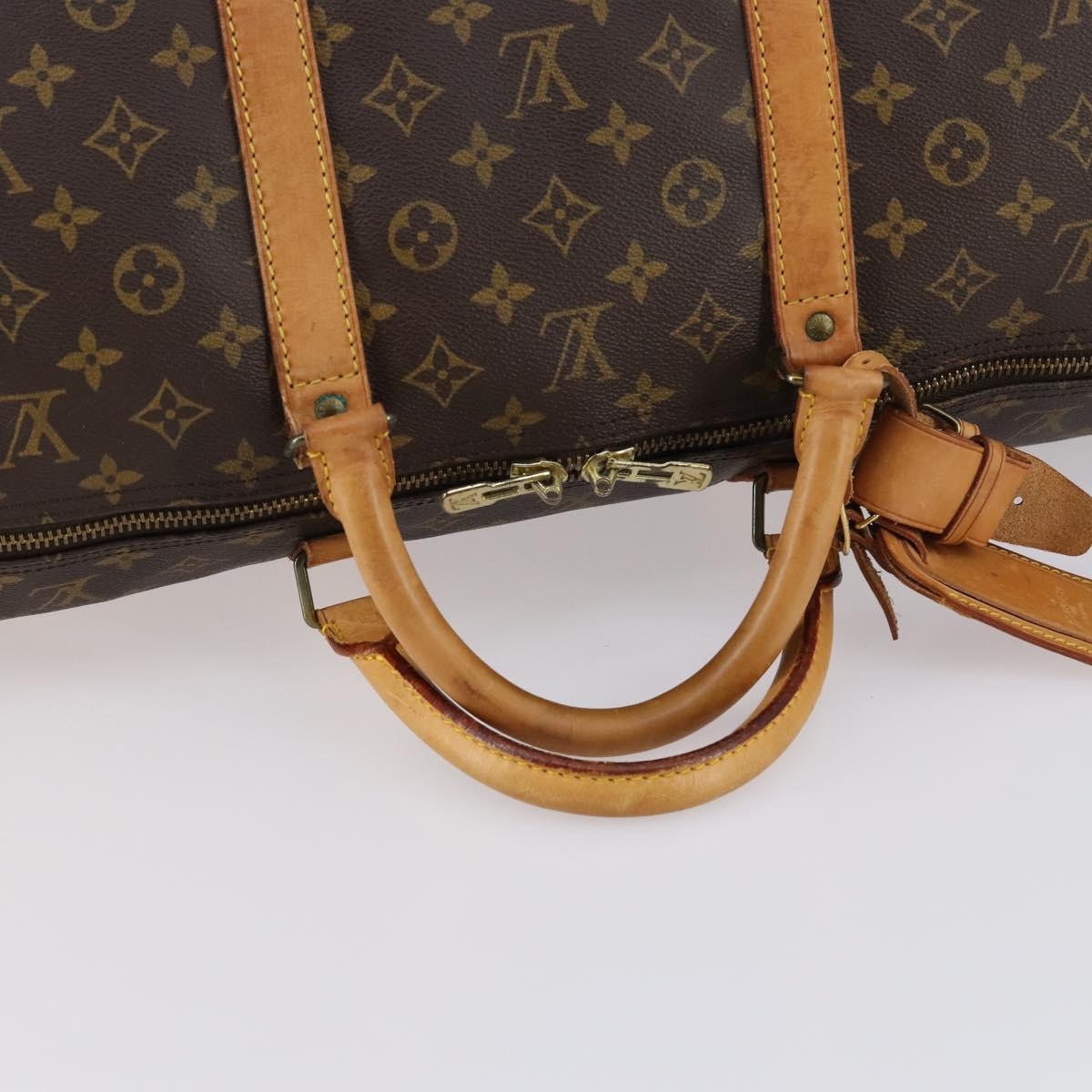LOUIS VUITTON Monogram Keepall 60 Boston Bag Vintage M41422 LV Auth 144260