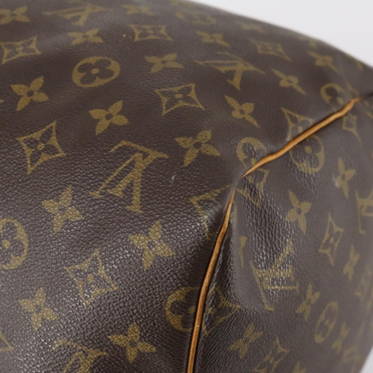 LOUIS VUITTON Monogram Keepall 55 Boston Bag M41424 LV Auth 144262