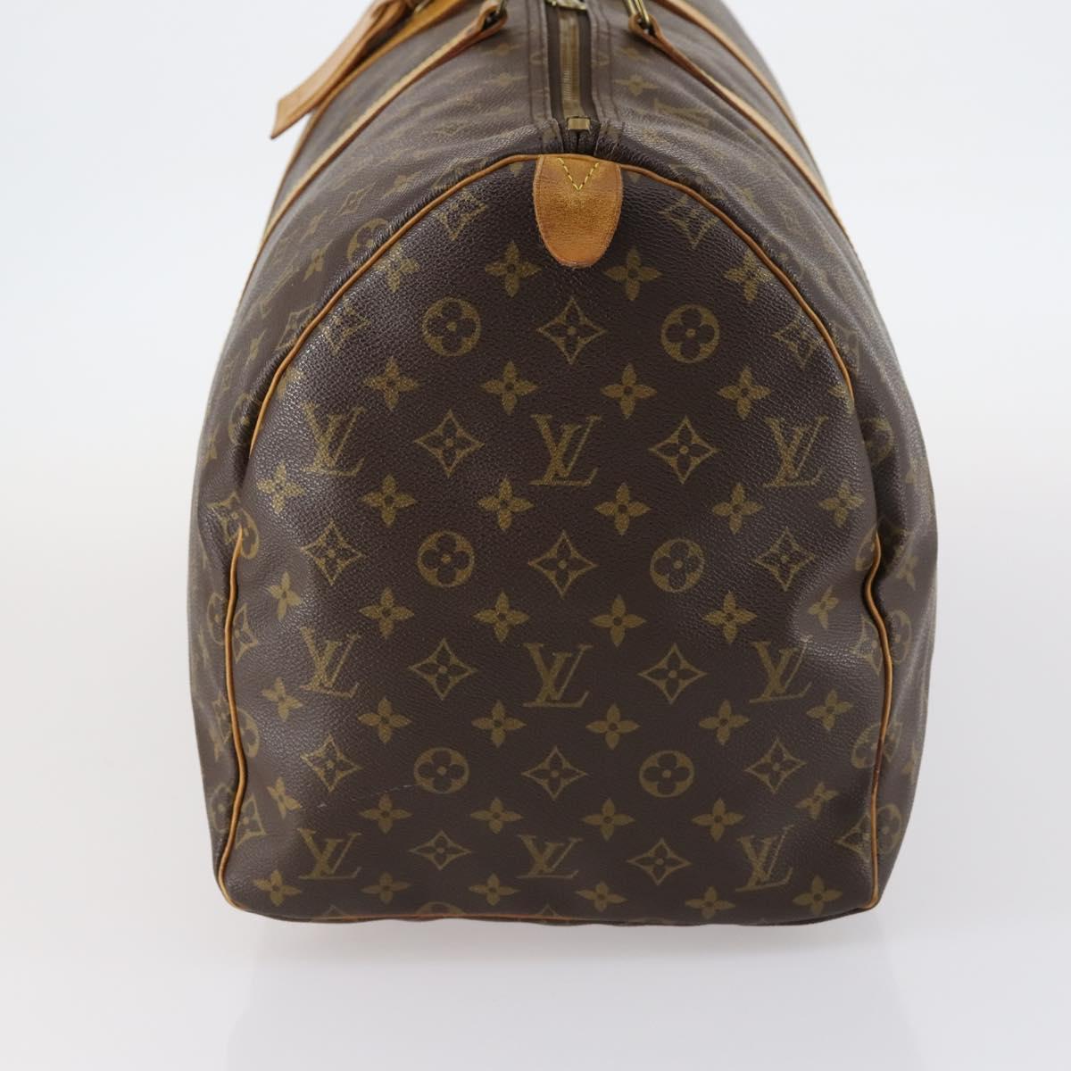LOUIS VUITTON Monogram Keepall 55 Boston Bag M41424 LV Auth 144262