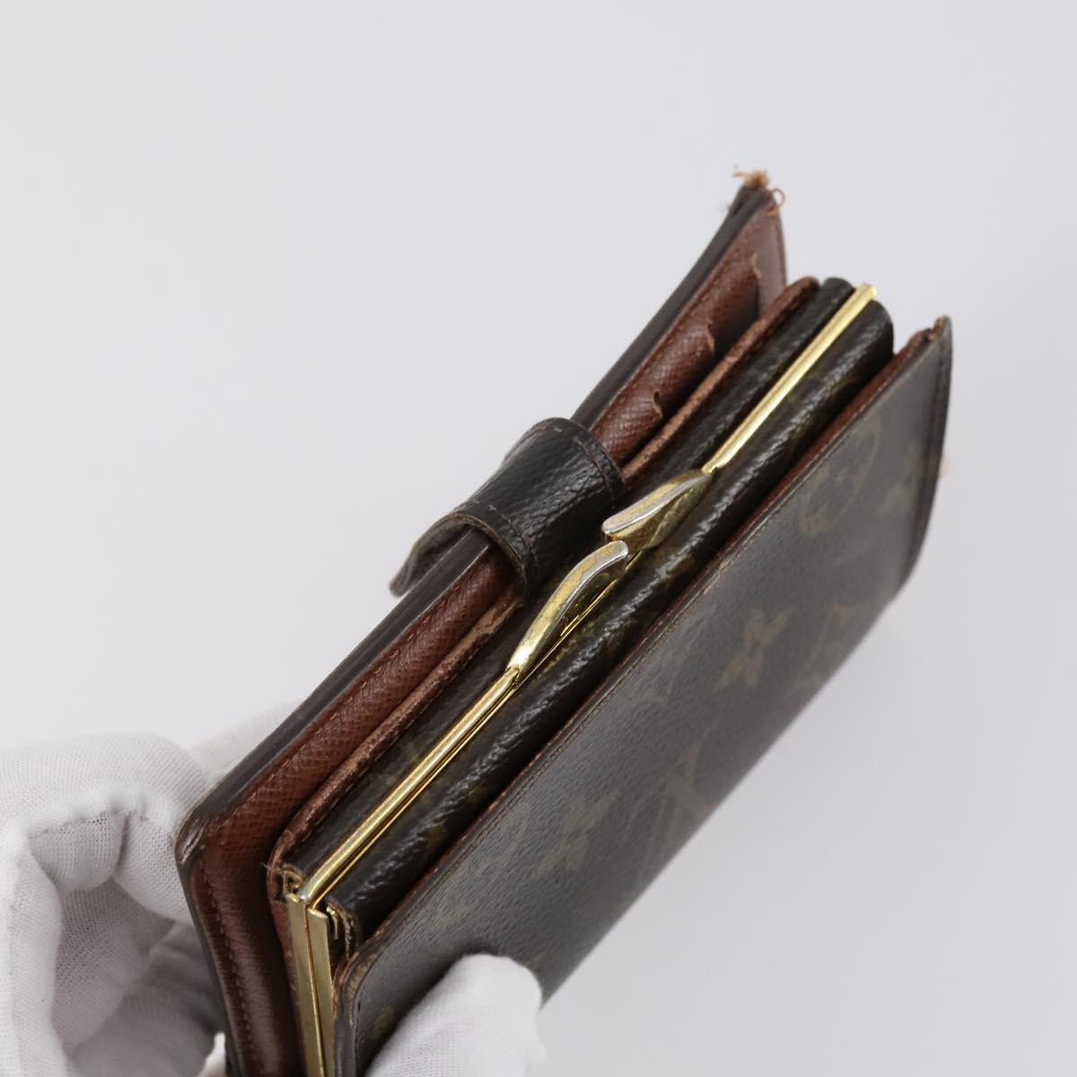 LOUIS VUITTON Monogram Wallet 5Set LV Auth 144269