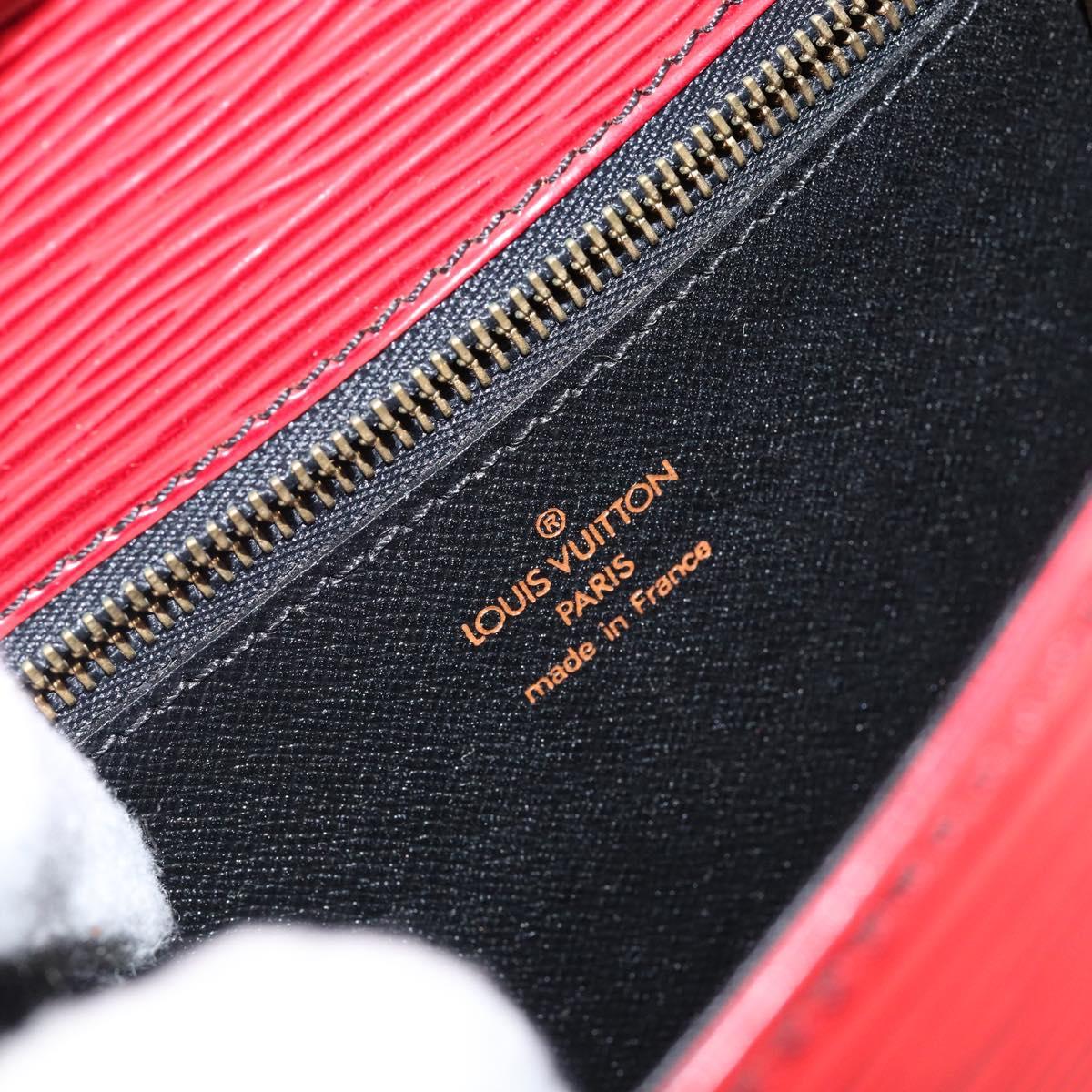 LOUIS VUITTON Epi Saint Cloud GM Shoulder Bag Red M52197 LV Auth 144282