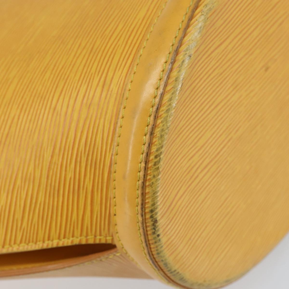 LOUIS VUITTON Epi Saint Jacques Shopping Shoulder Bag Yellow M52269 Auth 144283