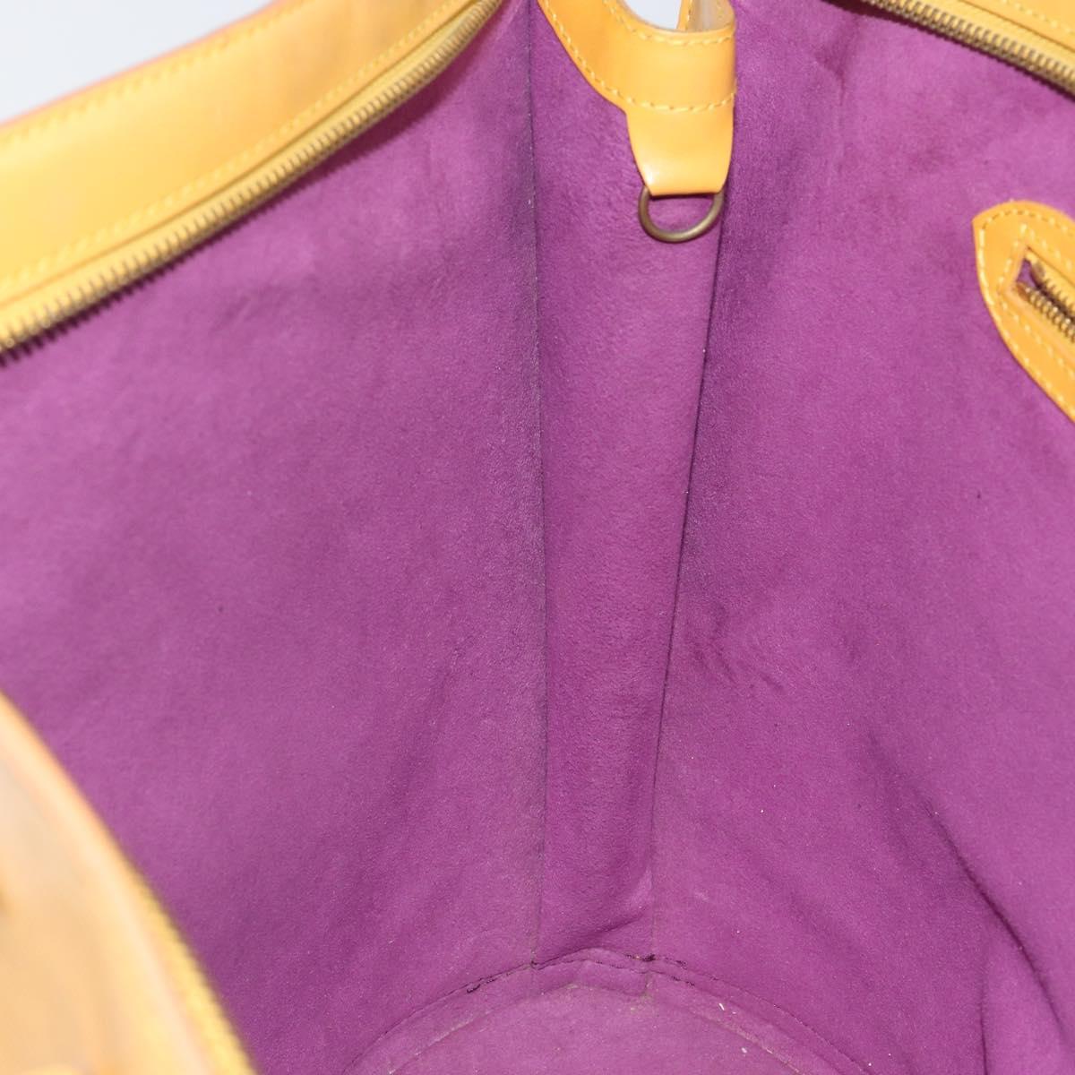 LOUIS VUITTON Epi Saint Jacques Shopping Shoulder Bag Yellow M52269 Auth 144283