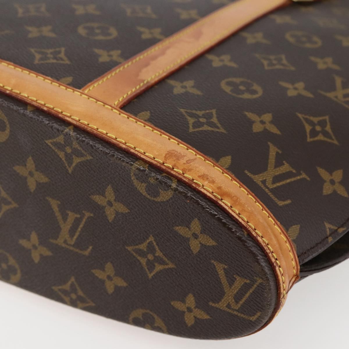 LOUIS VUITTON Monogram Babylone Tote Bag M51102 LV Auth 144289