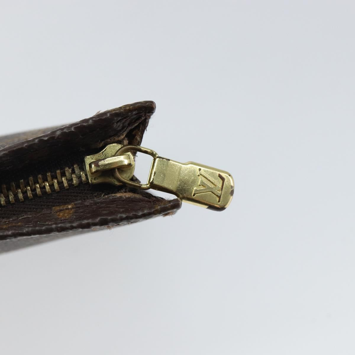 LOUIS VUITTON Monogram Bucket PM Accessory Pouch LV Auth 144291