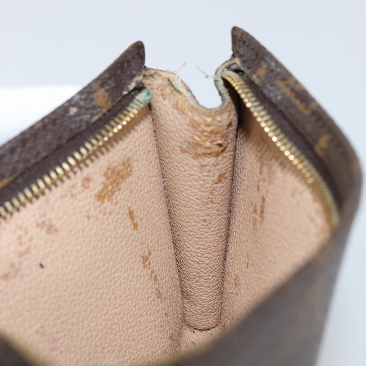 LOUIS VUITTON Monogram Bucket PM Accessory Pouch LV Auth 144291