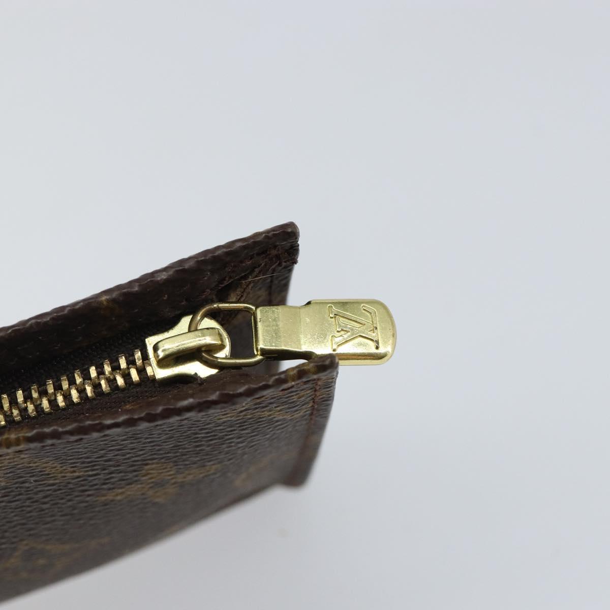 LOUIS VUITTON Monogram Bucket PM Accessory Pouch LV Auth 144292