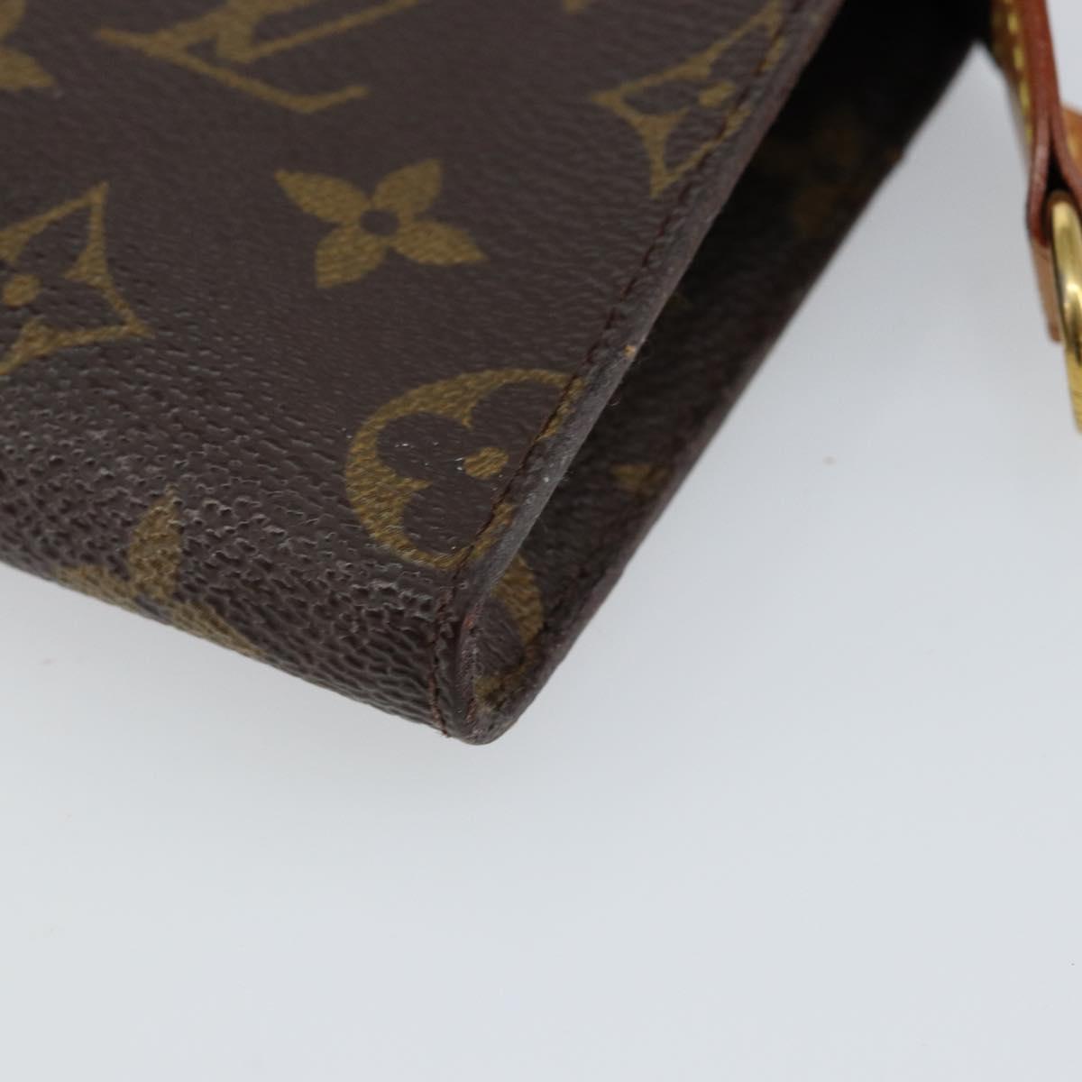 LOUIS VUITTON Monogram Bucket PM Accessory Pouch LV Auth 144293