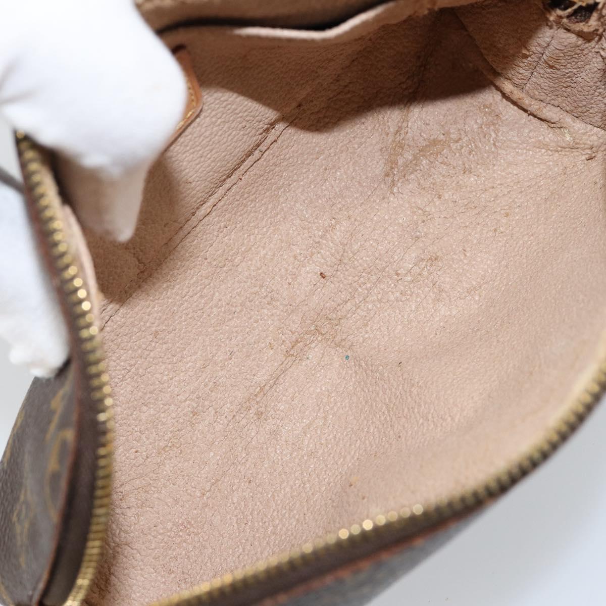LOUIS VUITTON Monogram Pochette Cosmetic PM Pouch M43998 LV Auth 144295