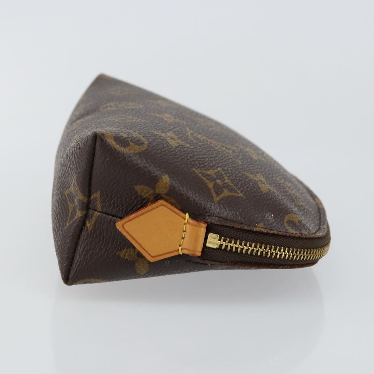 LOUIS VUITTON Monogram Pochette Cosmetic PM Pouch M43998 LV Auth 144295