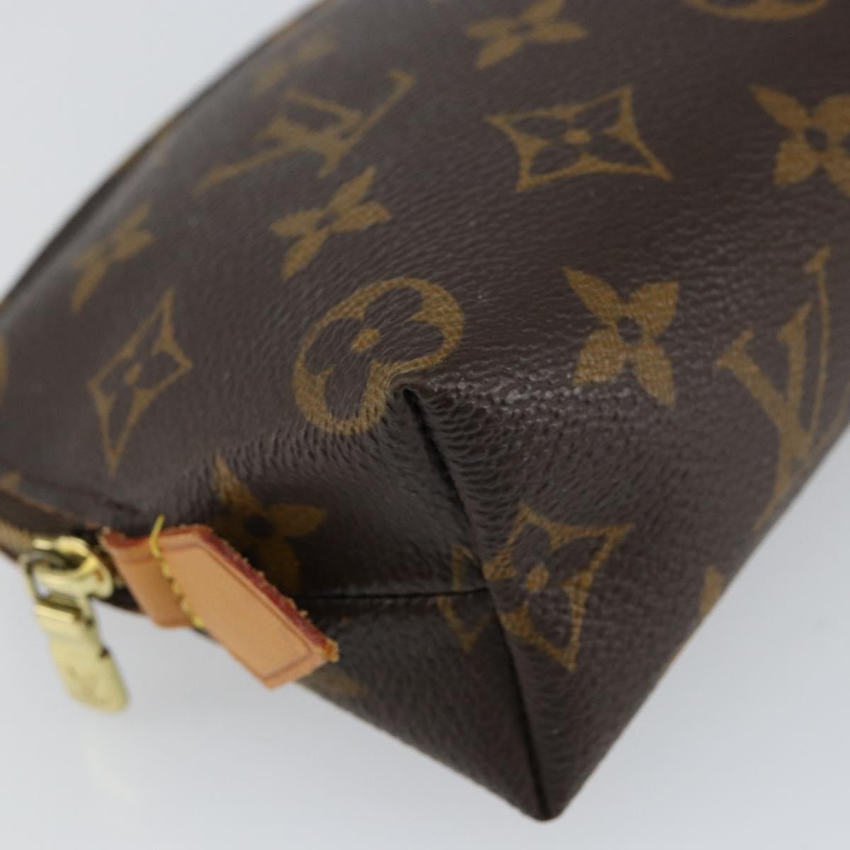 LOUIS VUITTON Monogram Pochette Cosmetic PM Pouch M43998 LV Auth 144295