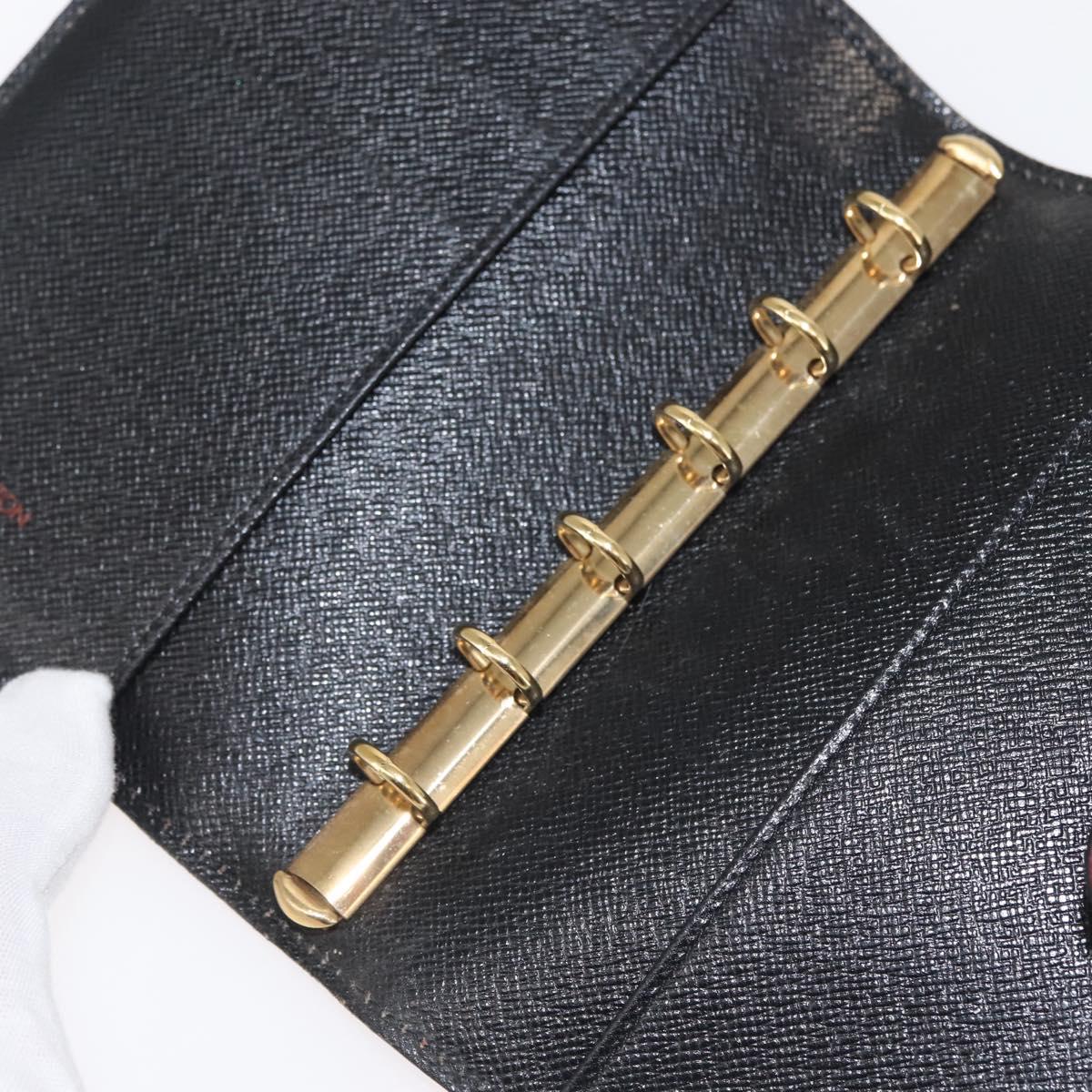 LOUIS VUITTON Epi Agenda PM Day Planner Cover Red R20057 LV Auth 144309