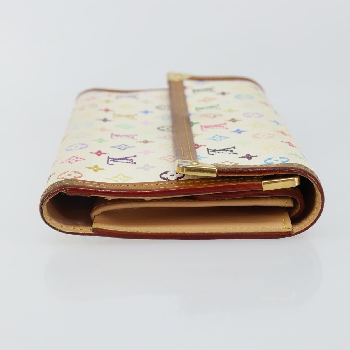 LOUIS VUITTON Multicolor Porte Tresor International Wallet M92659 Auth 144313