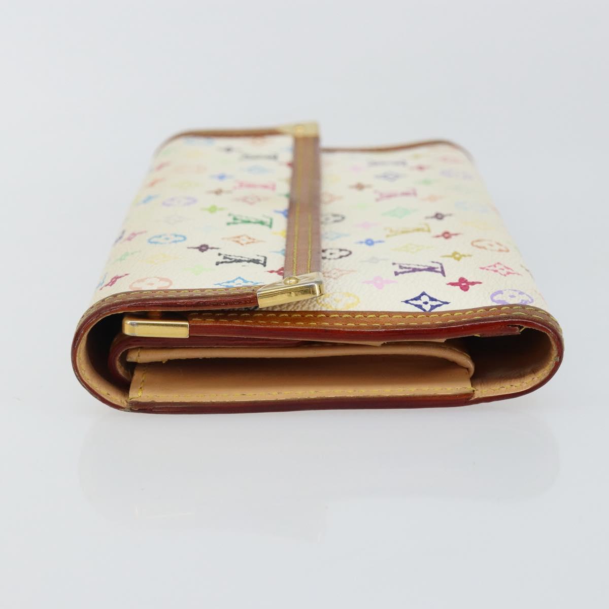 LOUIS VUITTON Multicolor Porte Tresor International Wallet M92659 Auth 144313