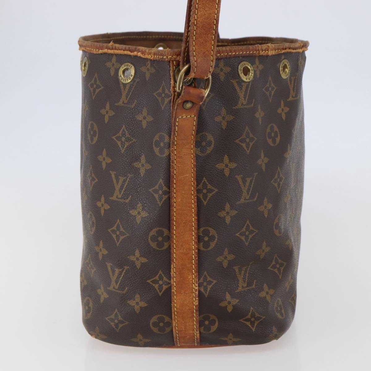 LOUIS VUITTON Monogram Petit Noe Shoulder Bag M42226 LV Auth 144322