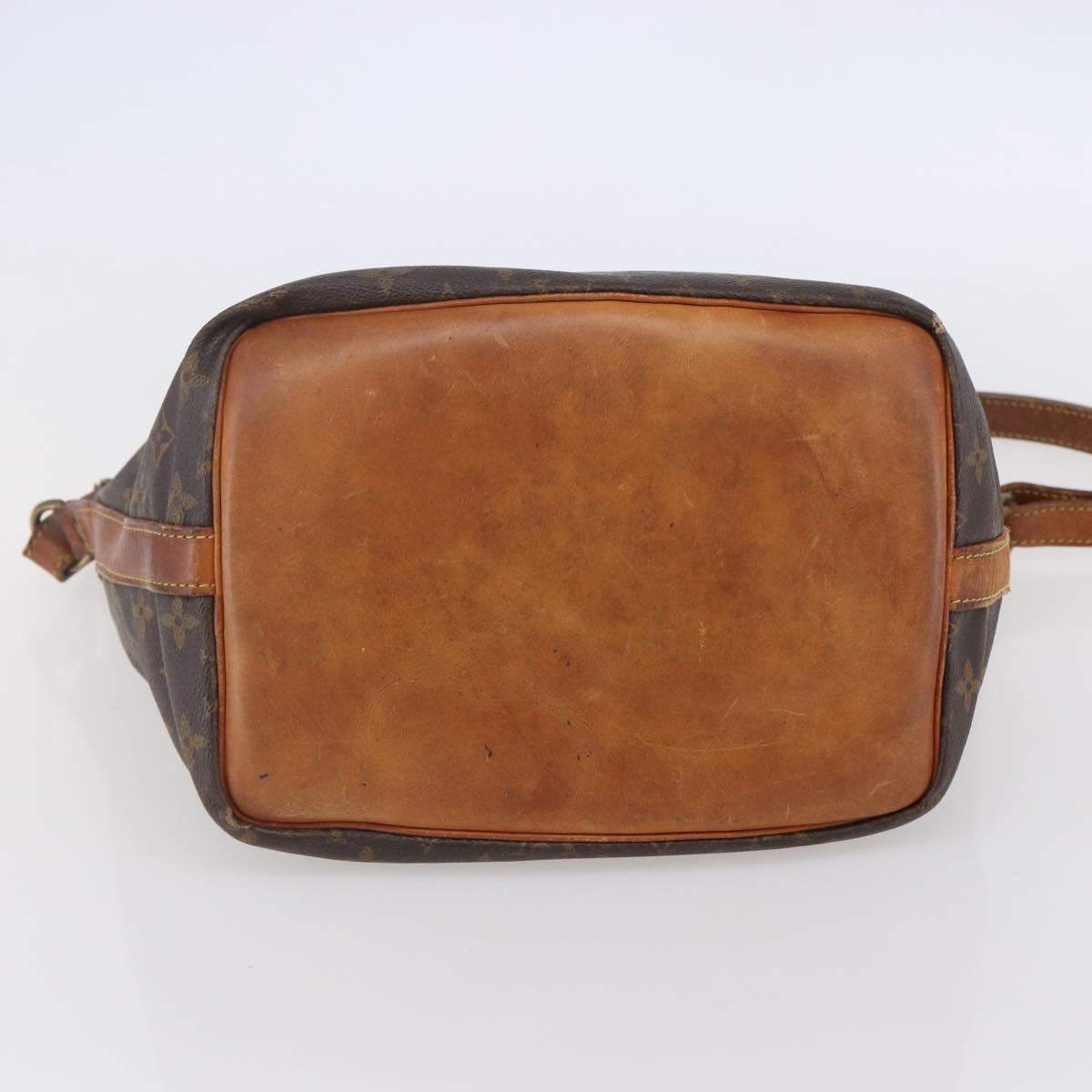 LOUIS VUITTON Monogram Petit Noe Shoulder Bag M42226 LV Auth 144322