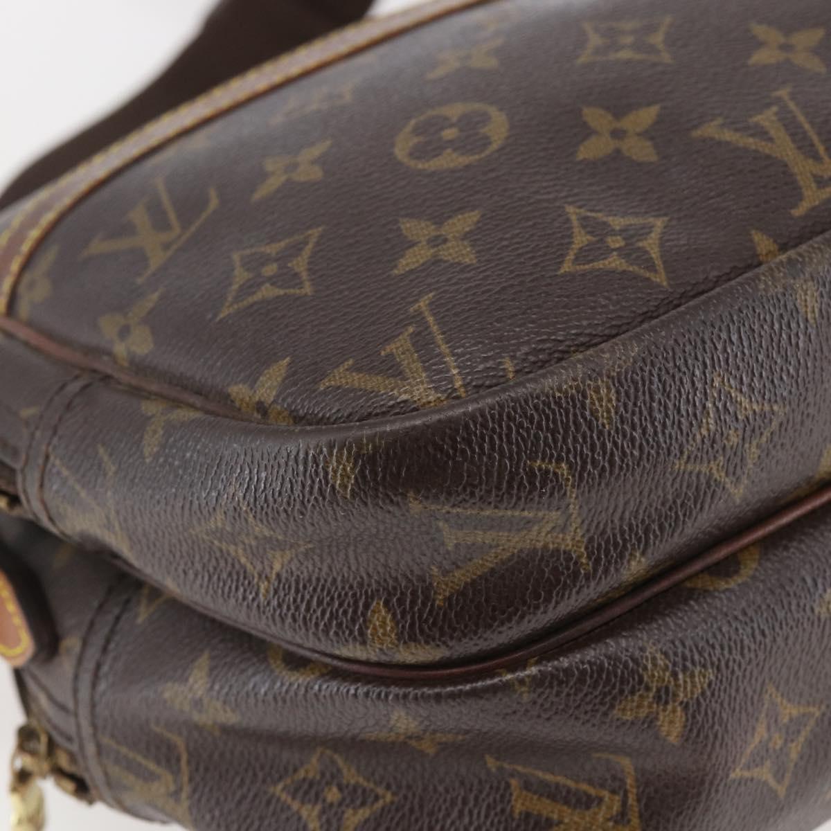 LOUIS VUITTON Monogram Reporter PM Shoulder Bag M45254 LV Auth 144323