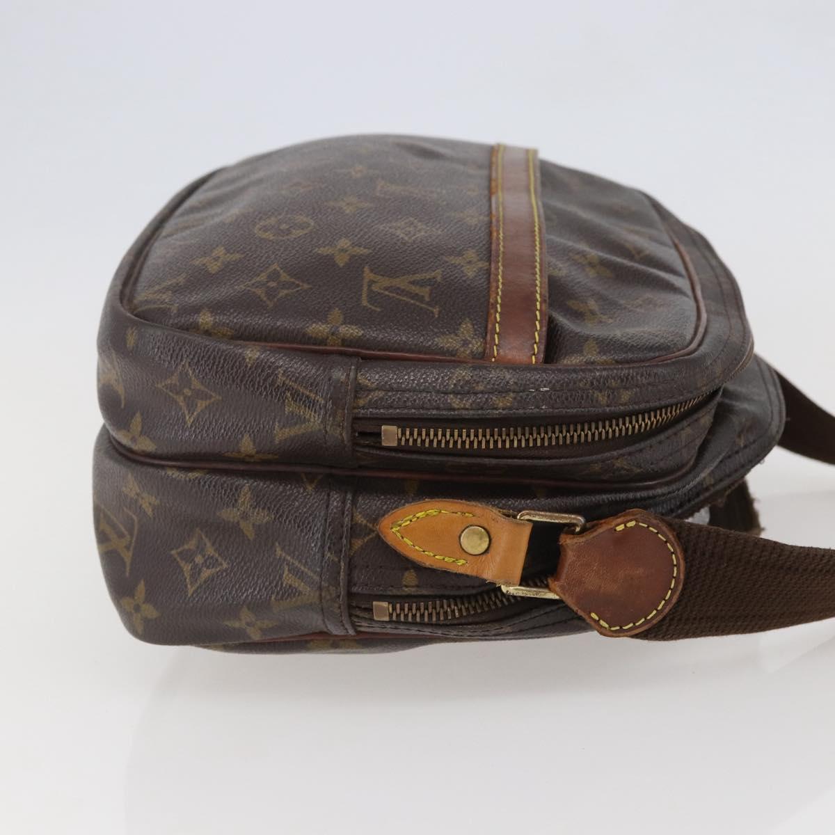 LOUIS VUITTON Monogram Reporter PM Shoulder Bag M45254 LV Auth 144323