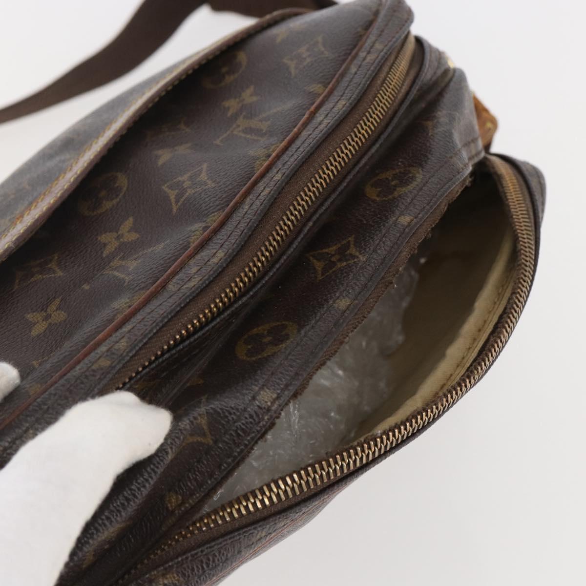 LOUIS VUITTON Monogram Reporter PM Shoulder Bag M45254 LV Auth 144323