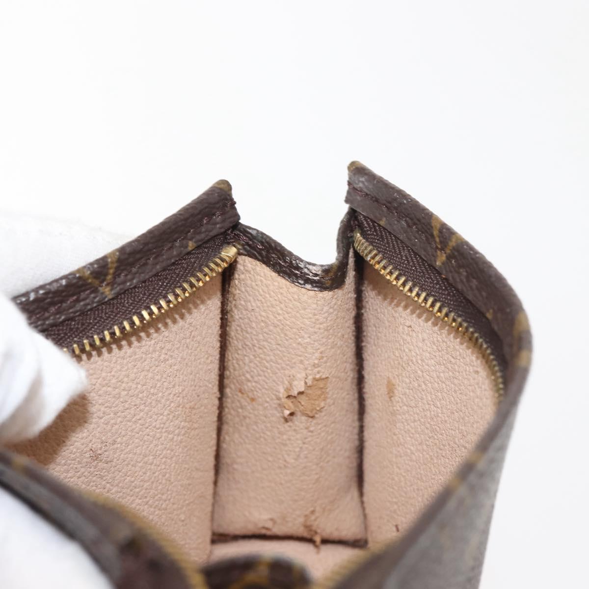 LOUIS VUITTON Monogram Poche Toilette 15 Pouch M47546 LV Auth 144339