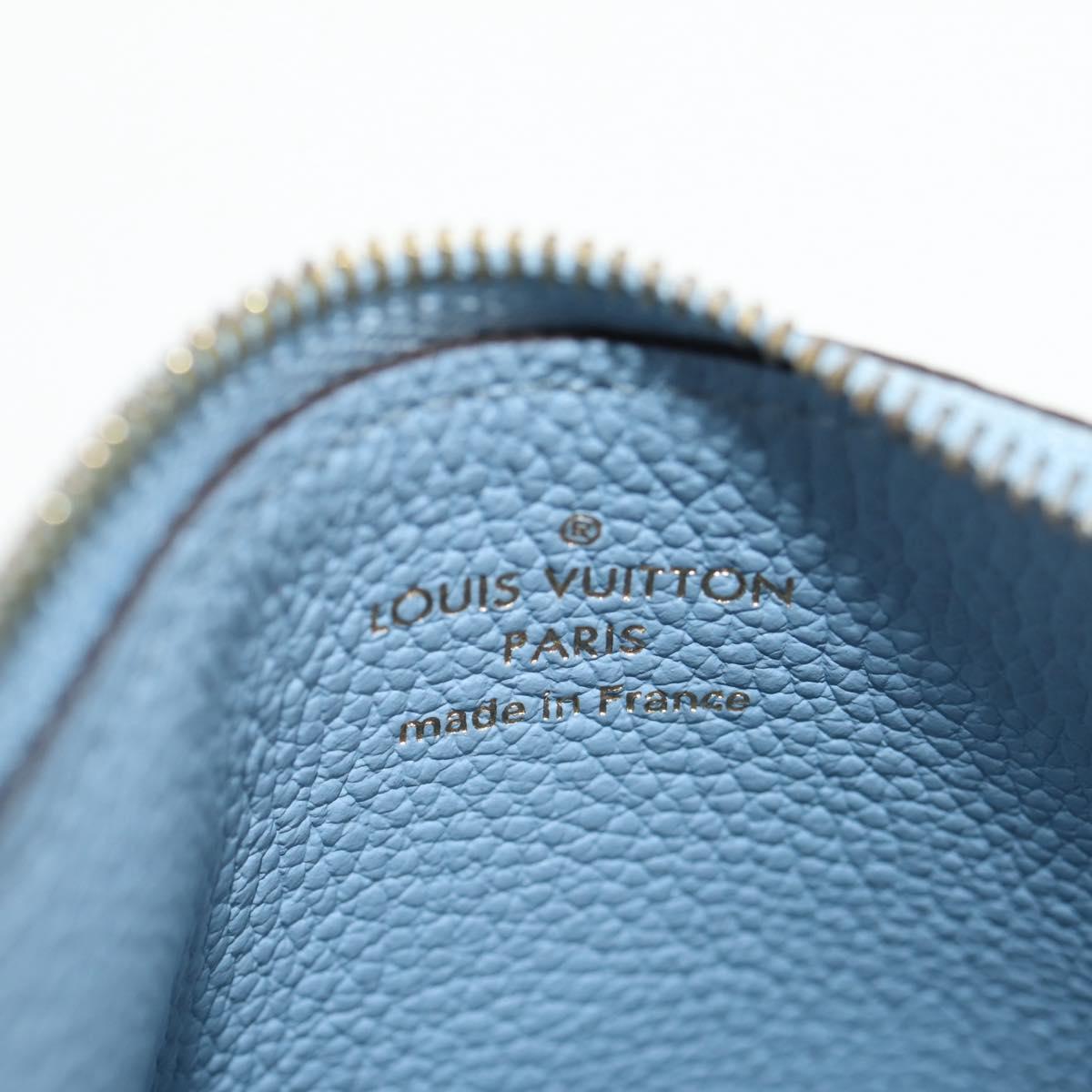 LOUIS VUITTON Monogram Empreinte Pochette Trio Pouch Pink M80407 LV Auth 144344A