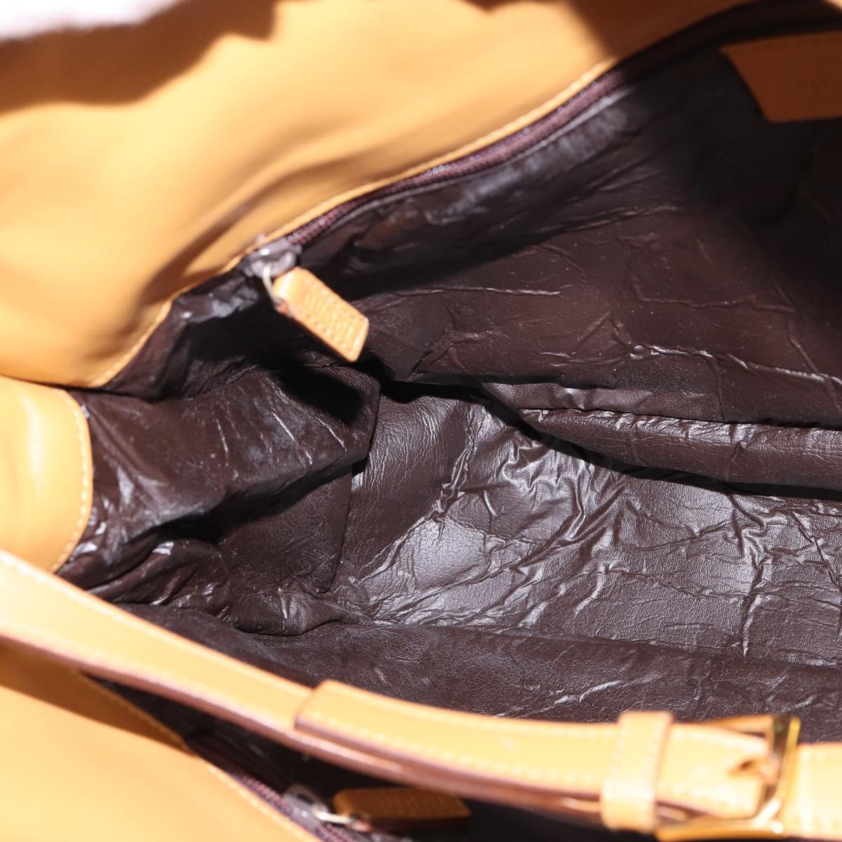 GUCCI GG Canvas Sherry Line Shoulder Bag Beige Gold 000 0849 2684 Auth 144368