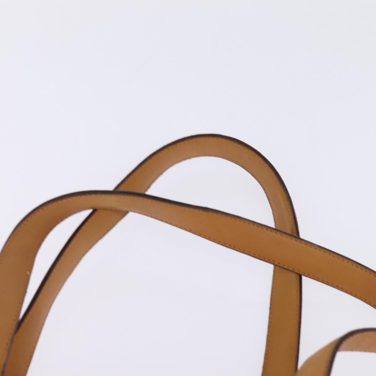 GUCCI GG Canvas Sherry Line Shoulder Bag Beige Gold 000 0849 2684 Auth 144368