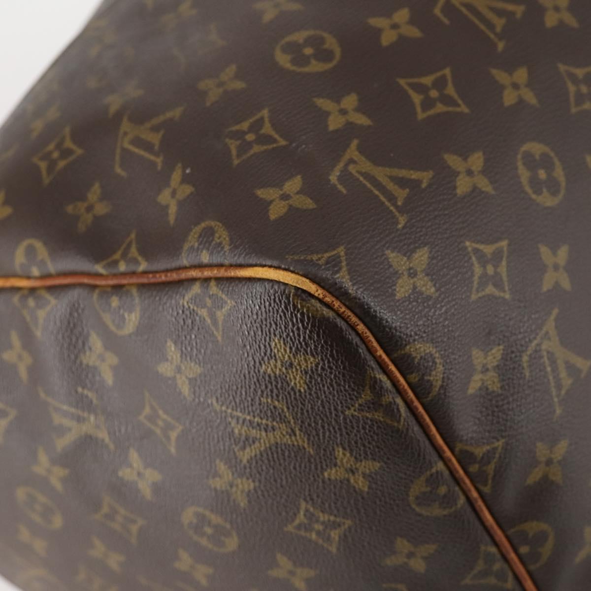 LOUIS VUITTON Monogram Keepall 55 Boston Bag M41424 LV Auth 144402