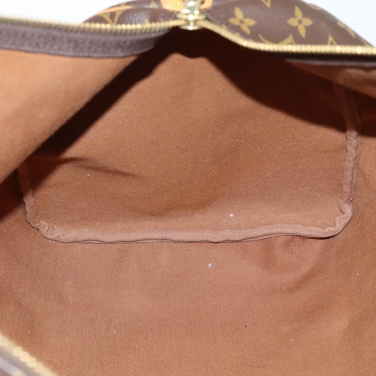 LOUIS VUITTON Monogram Keepall 55 Boston Bag M41424 LV Auth 144402