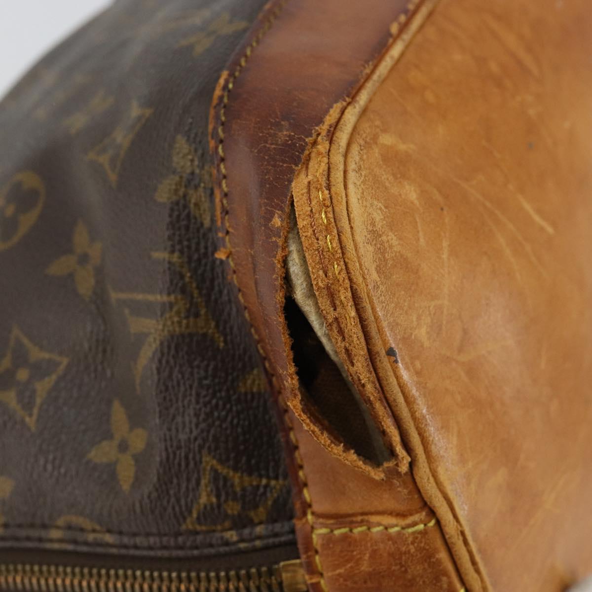 LOUIS VUITTON Monogram Alma Hand Bag M51130 LV Auth 144403