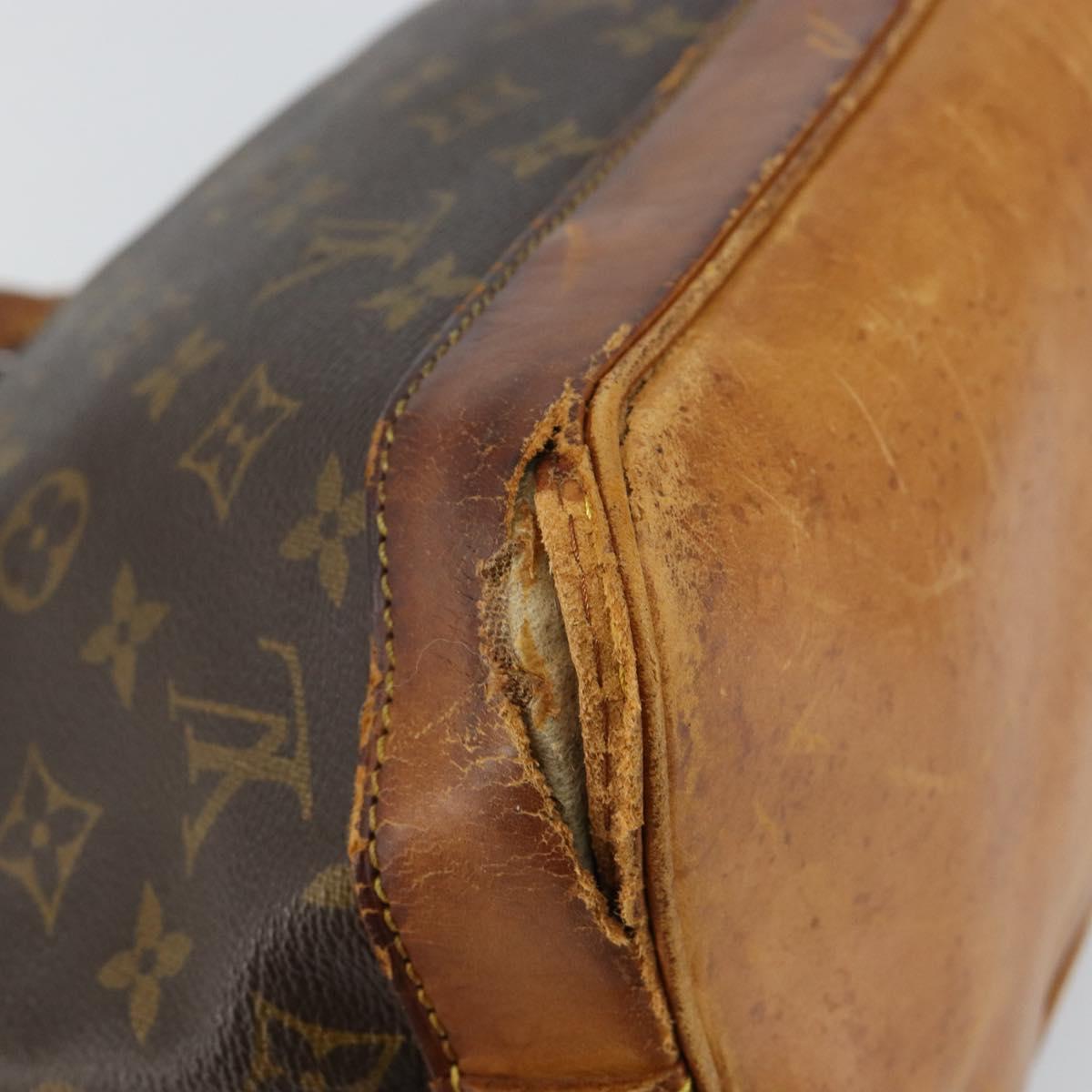 LOUIS VUITTON Monogram Alma Hand Bag M51130 LV Auth 144403