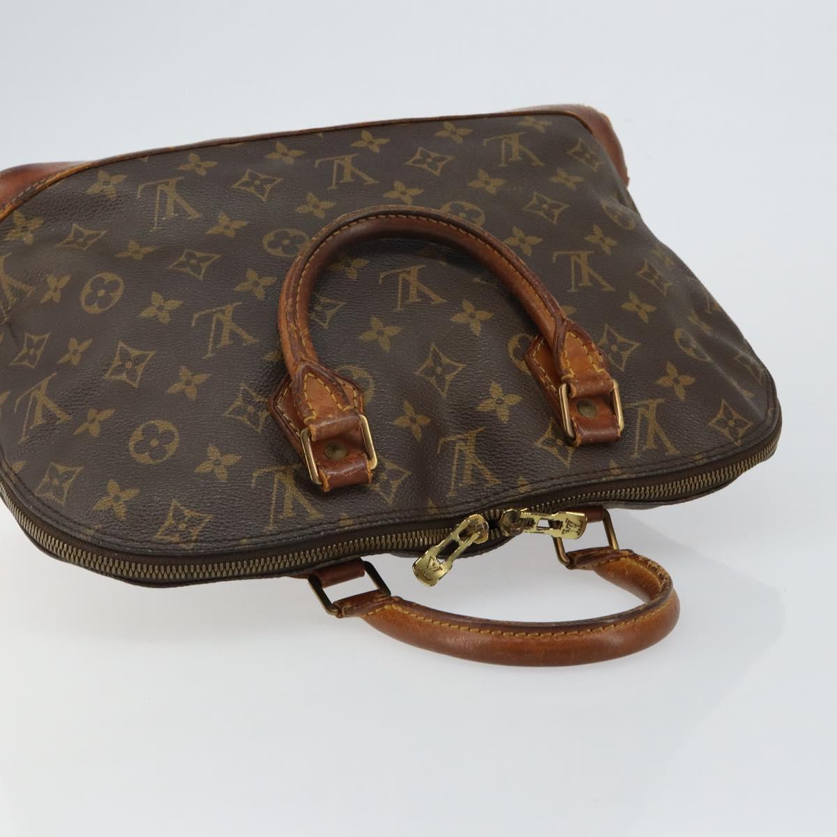 LOUIS VUITTON Monogram Alma Hand Bag M51130 LV Auth 144403