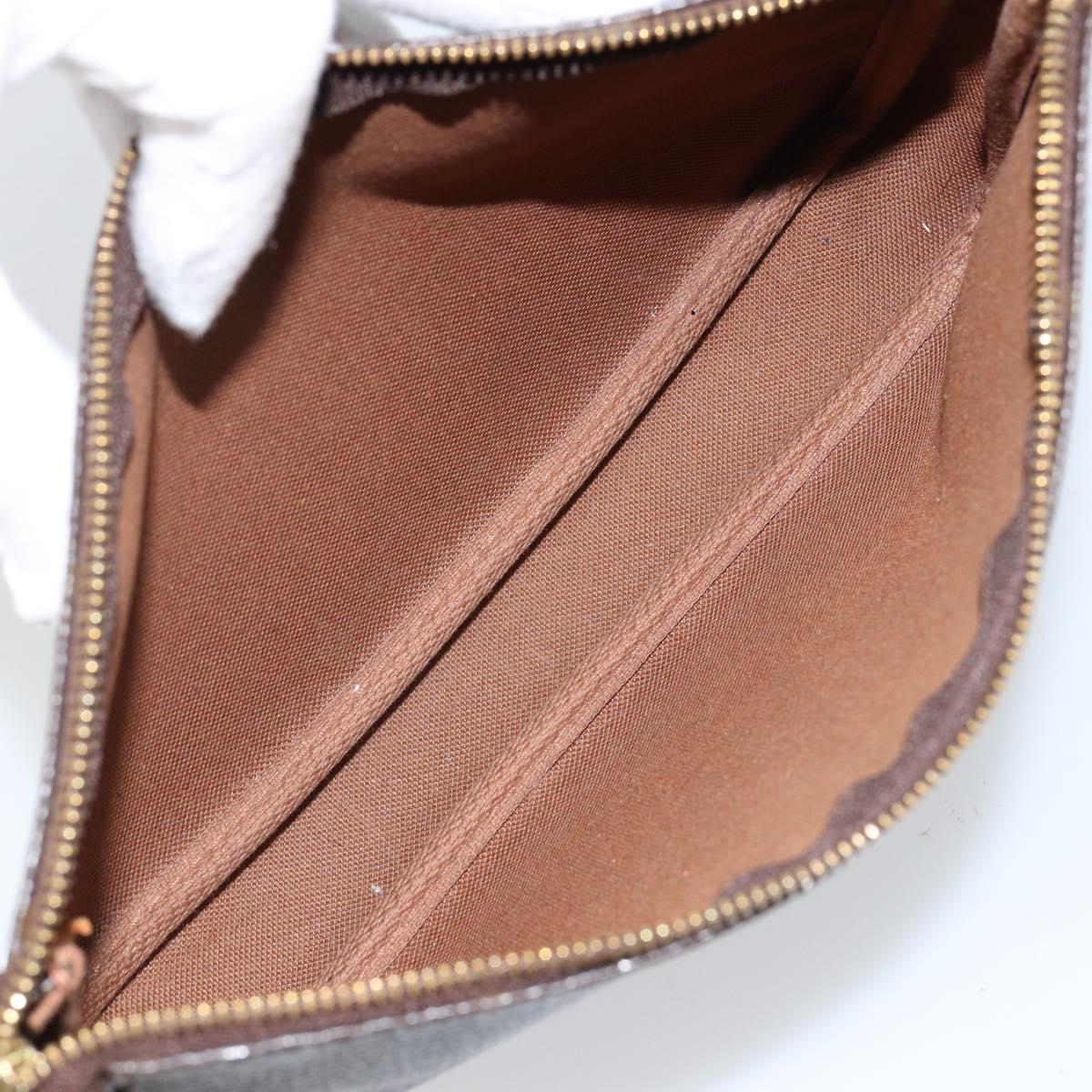 LOUIS VUITTON Monogram Pochette Accessoires Pouch M51980 LV Auth 144405